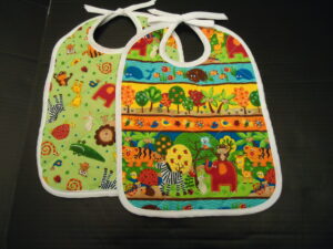 quilted baby bib