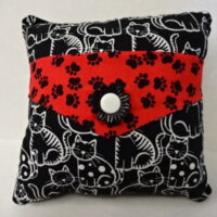 black cat Decorative Pillow