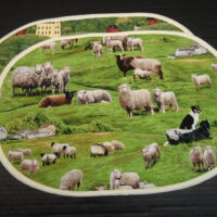 sheep Quilted Placemats