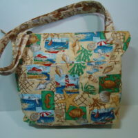 Custom Quilted beach Tote
