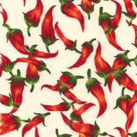 chili pepper fabric