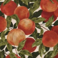 peaches fabric