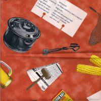 recipe kitchen fabric