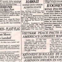 historical news fabric