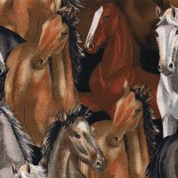 horse fabric