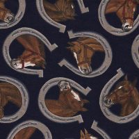 horseshoe fabric
