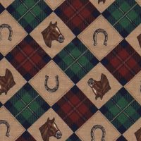 horse fabric