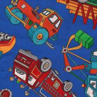 truck kids fabric