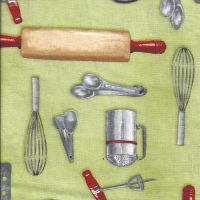 baking tools fabric