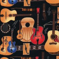 guitar fabric