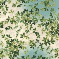 leaves fabric