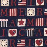 american fabric with stars